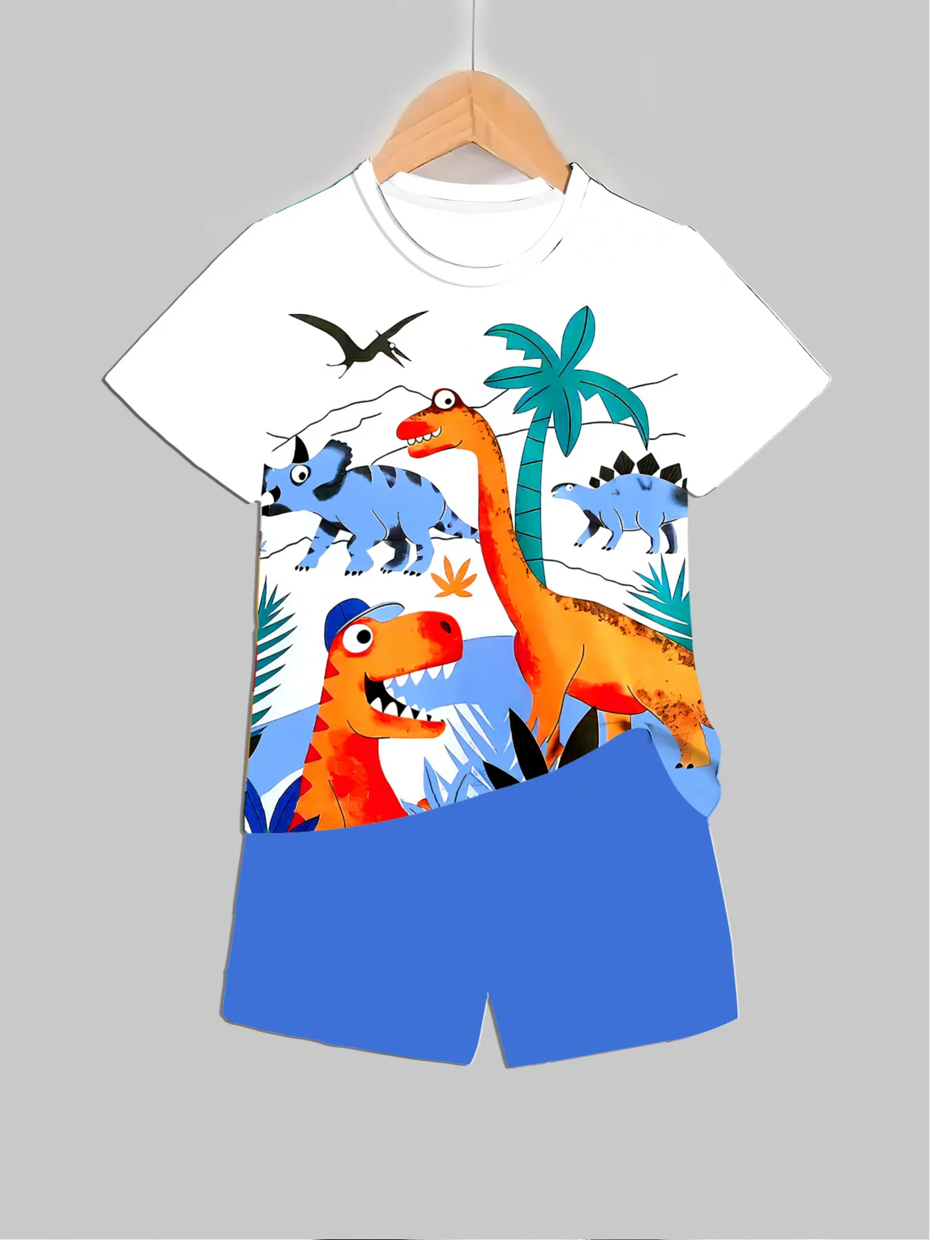 New Dinosaur Printed Outfits T - огляд і ціна Baby Clothing Usa